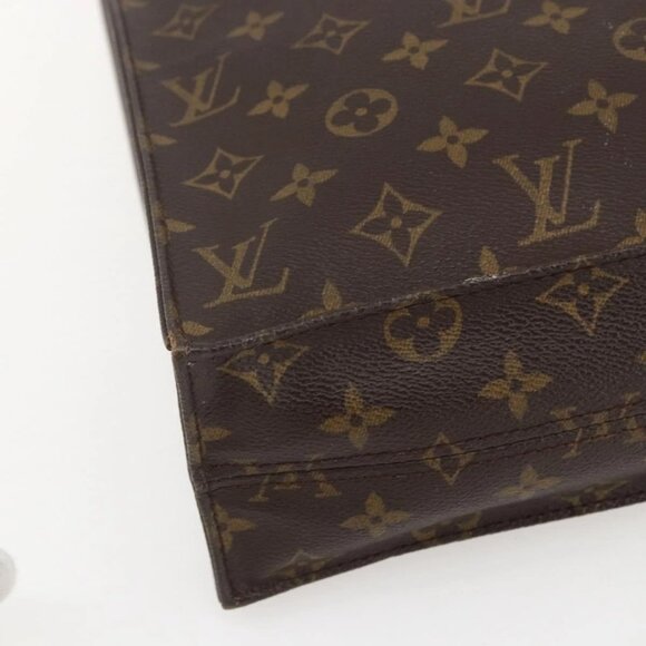 LOUIS VUITTON Monogram Sac Plat Hand Bag M51140 LV Auth 155912 - Picture 5 of 16